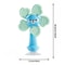 Baby Suction Cup Windmill Spinner Toy 6M Manual Rotating Bear Sensory Toy Bath High Chair Motor S 1