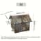 Outdoor Camouflage Cat House Warm Oxford Fabric Pet Shelter FourSeason Closed Cat Nest For Cold We 5