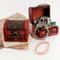 6 Pcs Vintage Wooden Jewelry Boxes W Lock Mini Treasure Chest Ring Keepsake Storage Stackable Red 1