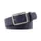 Womens Retro Leather Belt W Silver Square Pin Buckle Fashion Jeans Waist Belt Adjustable Student W 2