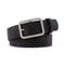 Womens Retro Leather Belt W Silver Square Pin Buckle Fashion Jeans Waist Belt Adjustable Student W 6