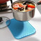 Heat Resistant Silicone Table Pad Trivet Hot Pot Pan Mat Protector Flexible EasyWash Coaster For 0