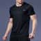 Mens Quick Dry Compression Sports TShirt Running Soccer Jersey Breathable Gym Fitness Top For Tra 1