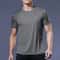Mens Quick Dry Compression Sports TShirt Running Soccer Jersey Breathable Gym Fitness Top For Tra 2