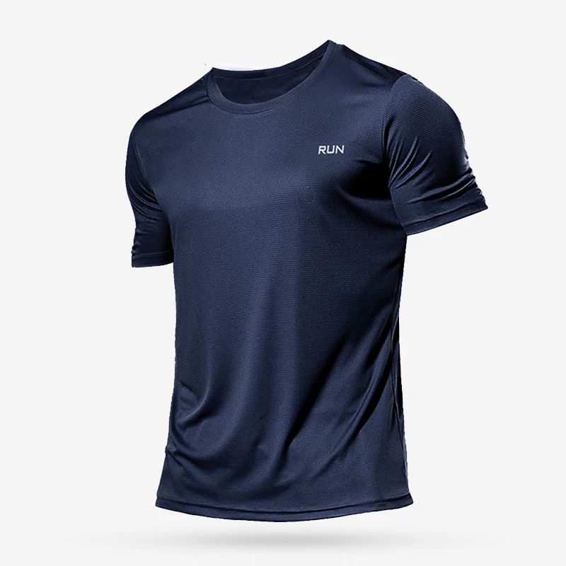 Mens Quick Dry Compression Sports TShirt Running Soccer Jersey Breathable Gym Fitness Top For Tra 7
