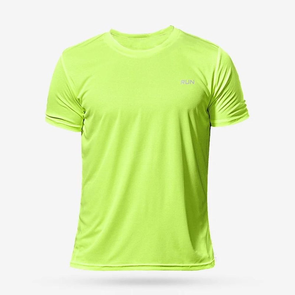 Mens Quick Dry Compression Sports TShirt Running Soccer Jersey Breathable Gym Fitness Top For Tra 9