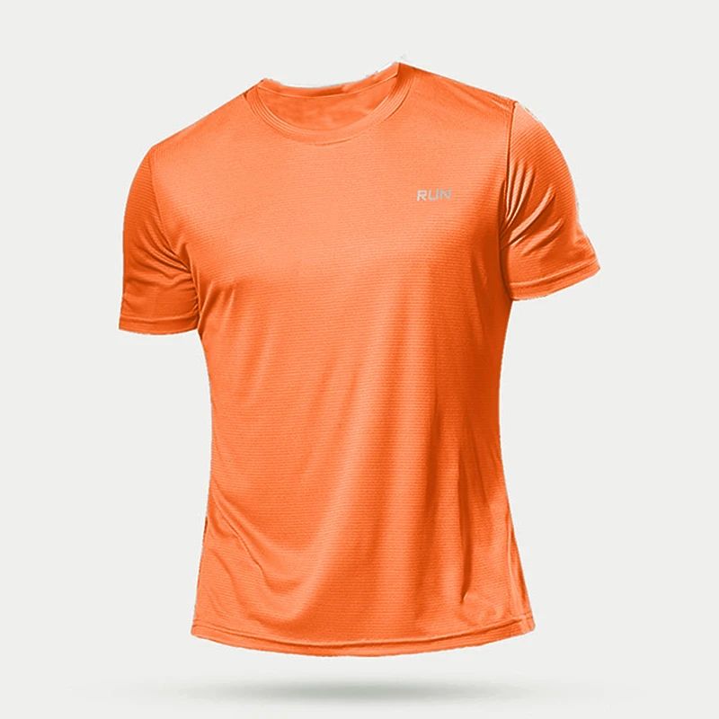 Mens Quick Dry Compression Sports TShirt Running Soccer Jersey Breathable Gym Fitness Top For Tra 10