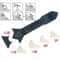 5in1 Caulk Remover Sealant Finishing Tool Kit Grout Scraper Angle Spreader Set For Sink Window R 3
