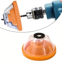 electric drill dust cover collector - dust-proof bowl shield w/ sealed buckle, fits 4-10mm bits for clean wall drilling