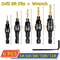 5 Pcs Countersink Drill Bit Set For Wood Screws No5 No12 Adjustable Pilot Hole Counterbore 14 In 8