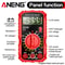 ANENG SZ308 Digital Multimeter 1000V DC750V AC Tester OhmDiodeHFE Backlit LCD For Electricians 4