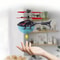 Gesture Control RC Helicopter Toy 2Channel Induction Flying Aircraft W LED Lights USB Rechargeable 2