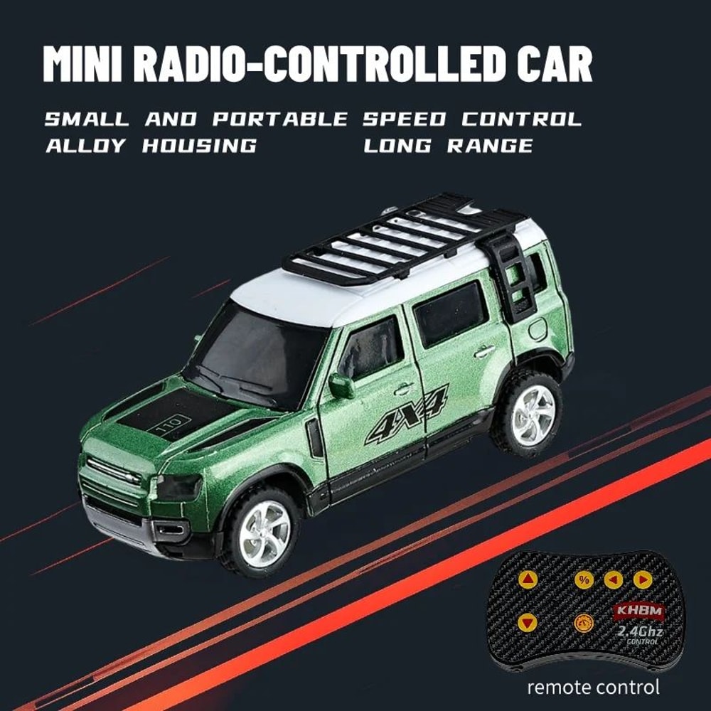 164 Mini RC Car Alloy 60Min Run Time 98131 Ft Remote Range USB Rechargeable Pocket Remote Control 6