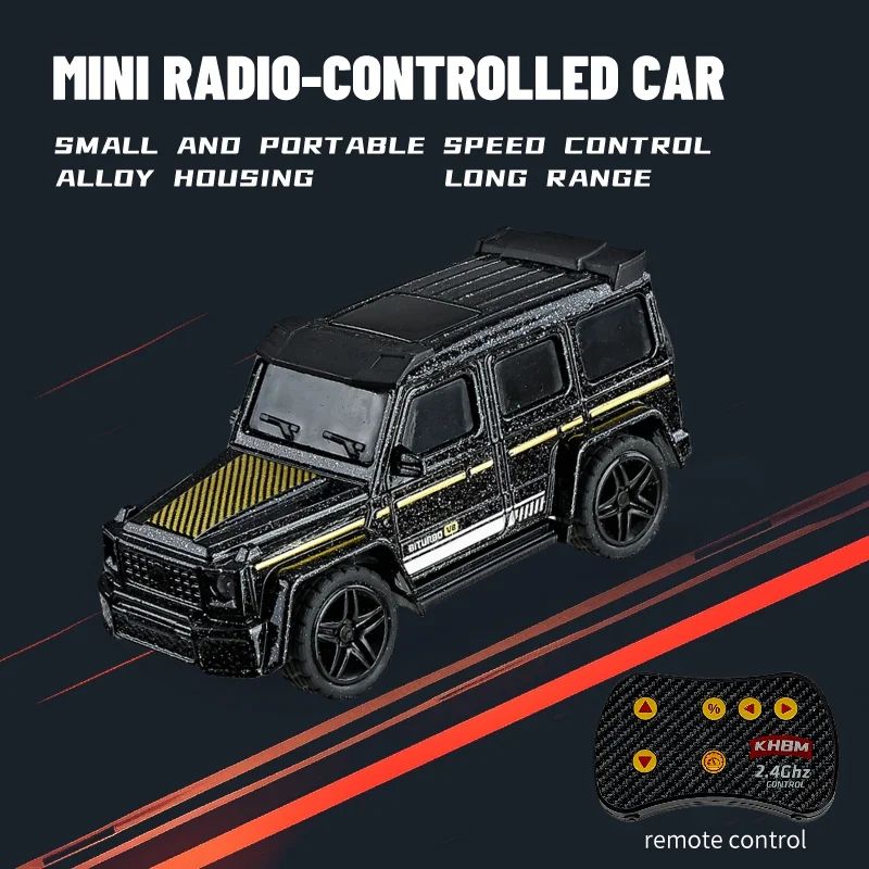 164 Mini RC Car Alloy 60Min Run Time 98131 Ft Remote Range USB Rechargeable Pocket Remote Control 8