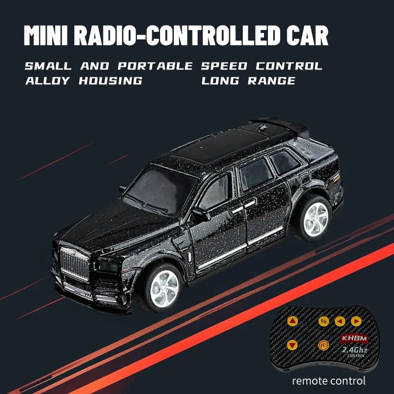 164 Mini RC Car Alloy 60Min Run Time 98131 Ft Remote Range USB Rechargeable Pocket Remote Control 11