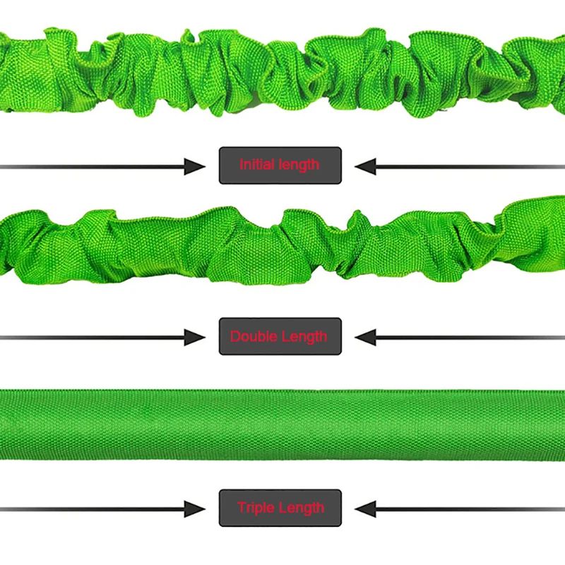 Expandable Garden Hose 25200 Ft W HighPressure Spray Nozzle Lightweight Magic Water Pipe For Car W 8