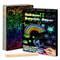 100 Pcs Rainbow Scratch Art Note Cards Set Dazzling DIY Scratch Painting Kit For Kids TeensParentCh 8