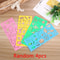 100 Pcs Rainbow Scratch Art Note Cards Set Dazzling DIY Scratch Painting Kit For Kids TeensParentCh 12