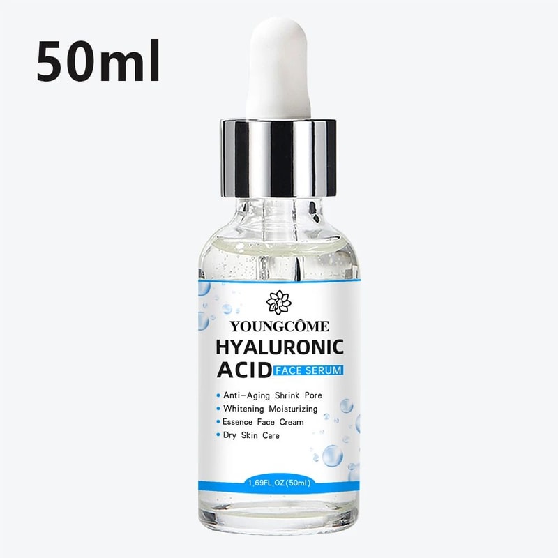 Hyaluronic Acid Facial Essence Serum Deep Moisturizing Korean Skincare With Vitamin C Botanical E 6