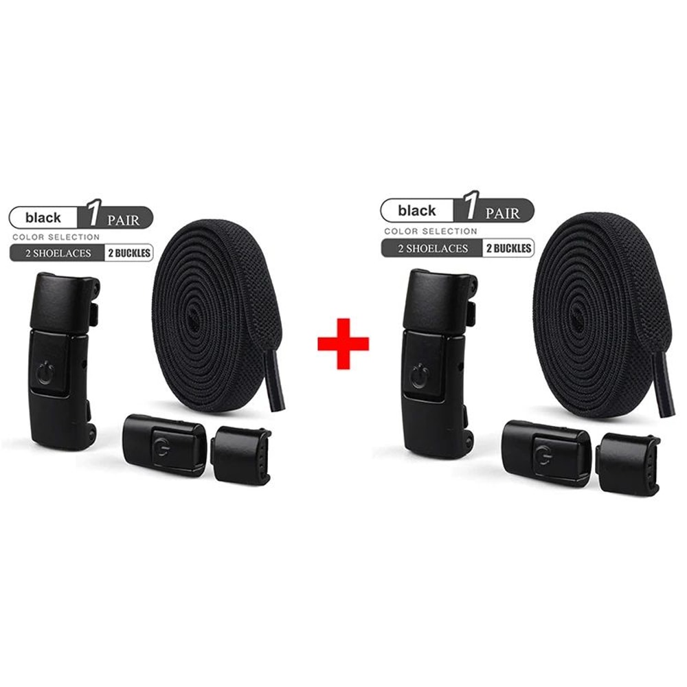 NoTie Elastic Shoelaces With Metal Press Lock Flat Sneaker Laces For Kids Adults Quick Lace Syste 28