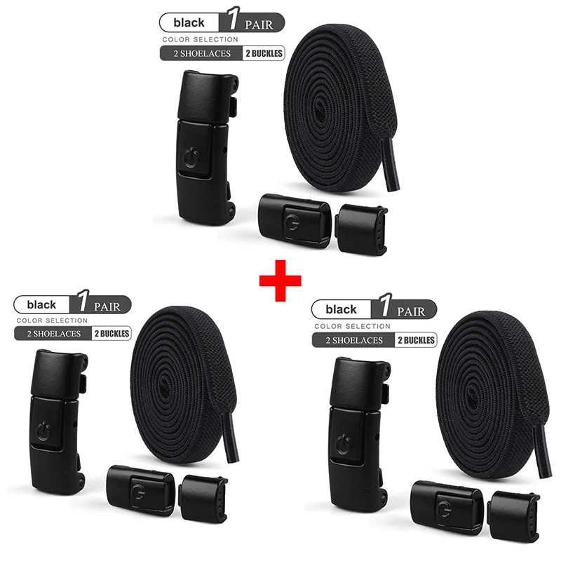 NoTie Elastic Shoelaces With Metal Press Lock Flat Sneaker Laces For Kids Adults Quick Lace Syste 29