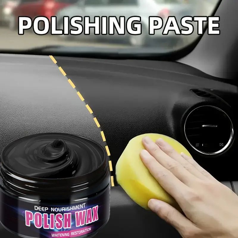 Universal Leather Plastic Repair Wax Automotive Interior Restorer Cream For Seats Dashboards Trim 6