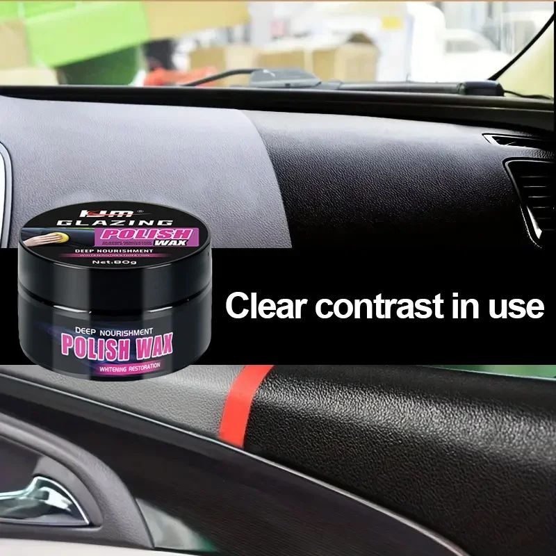 Universal Leather Plastic Repair Wax Automotive Interior Restorer Cream For Seats Dashboards Trim 8