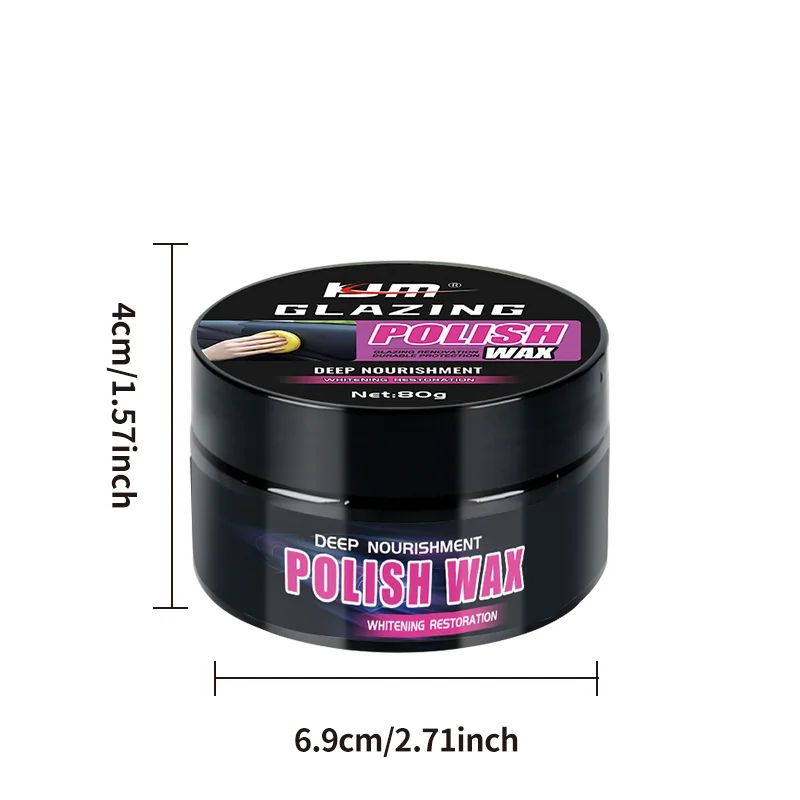 Universal Leather Plastic Repair Wax Automotive Interior Restorer Cream For Seats Dashboards Trim 10