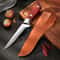 Stainless Steel Boning Knife With Sheath Forged Fillet Chef Knife For Meat Fish Vegetables Razor