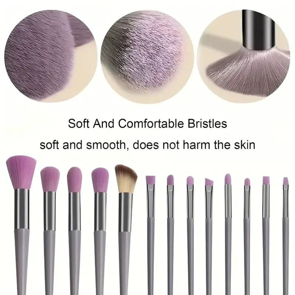 Professional Makeup Brushes Set Soft Fluffy Foundation Eyeshadow Blush Powder Brushes Full Cosmet 1