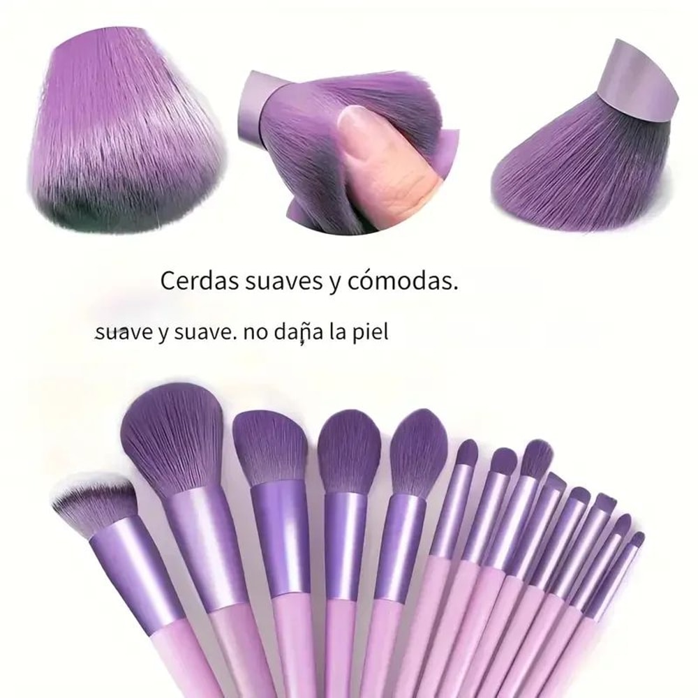 Professional Makeup Brushes Set Soft Fluffy Foundation Eyeshadow Blush Powder Brushes Full Cosmet 3