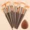 Professional Makeup Brushes Set Soft Fluffy Foundation Eyeshadow Blush Powder Brushes Full Cosmet 17