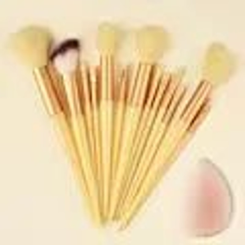 Professional Makeup Brushes Set Soft Fluffy Foundation Eyeshadow Blush Powder Brushes Full Cosmet 16