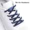 NoTie Elastic Shoelaces With Metal Lock Colorful Round Sneakers Laces For Kids Adults Sports Shoe 2