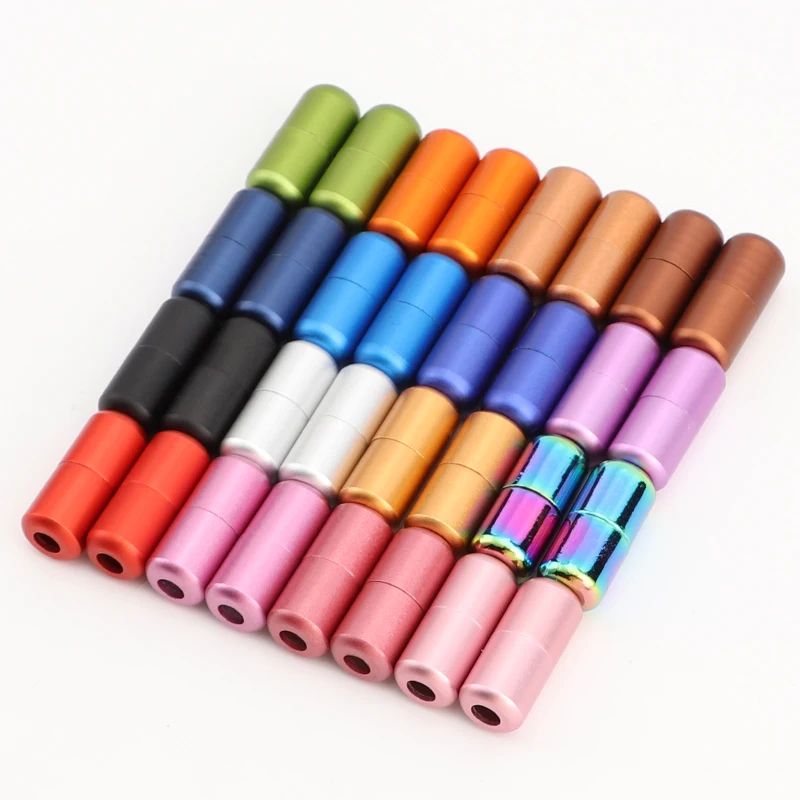 NoTie Elastic Shoelaces With Metal Lock Colorful Round Sneakers Laces For Kids Adults Sports Shoe 3