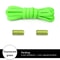 NoTie Elastic Shoelaces With Metal Lock Colorful Round Sneakers Laces For Kids Adults Sports Shoe 9