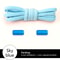 NoTie Elastic Shoelaces With Metal Lock Colorful Round Sneakers Laces For Kids Adults Sports Shoe 10