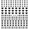 3D Nail Art Stickers Love Hearts Stars Clouds Red Black White Adhesive Nail Decals Sliders For Fre