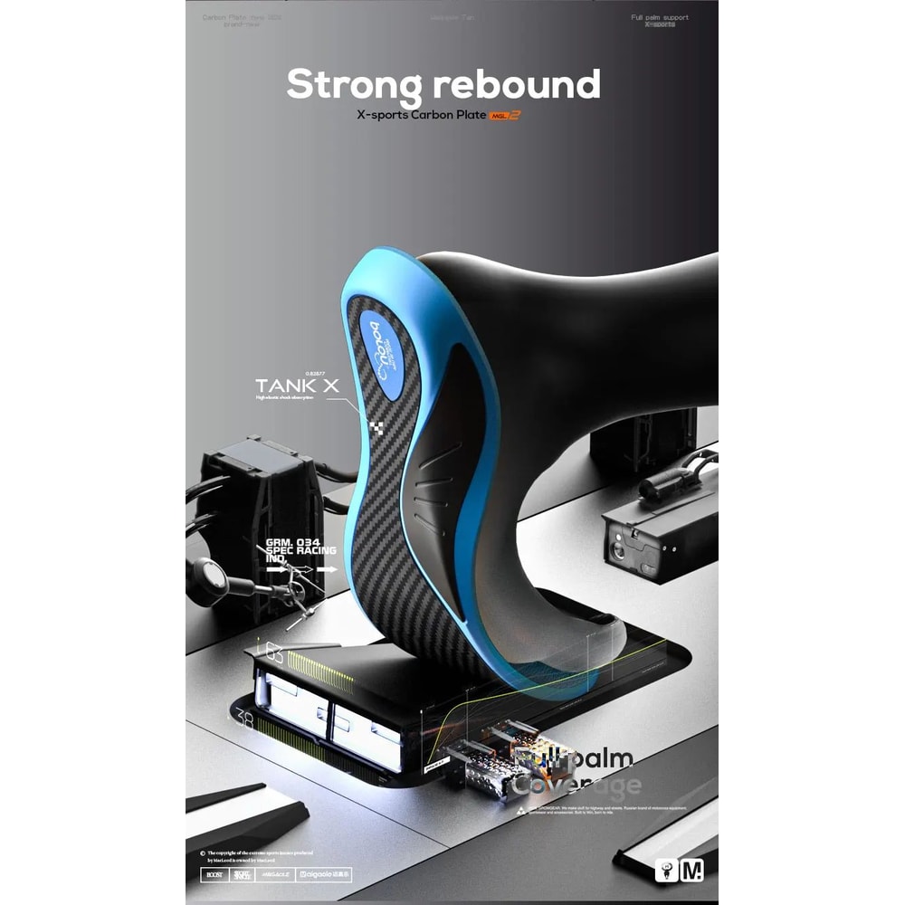 Carbon Plate Basketball Insoles With Arch Support High Rebound Shock Absorbing PU Sport Shoe Inser 11