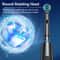 Rechargeable Rotary Electric Toothbrush For Adults 5 Modes 30Day Battery Round Brush Head With 8 S 5