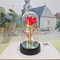 Eternal Rose With LED Light Artificial Foil Flower Gift For Girlfriend Valentines Day Wedding Dec 7