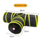 Foldable Cat Tunnel Toy SType Play Tunnel With Crinkle Paper Breathable Indoor Cat Exercise Tube 26