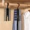 Rotatable Tie Hanger Organizer 20Row Large Capacity Necktie Belt Storage Rack For Closet Wardrobe 3