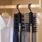 Rotatable Tie Hanger Organizer 20Row Large Capacity Necktie Belt Storage Rack For Closet Wardrobe 4