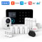 PGST 103 Smart Home Security Alarm System 4G2G GSM WiFi Burglar Alarm With 24 In Screen RFID PIR 0