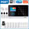 PGST 103 Smart Home Security Alarm System 4G2G GSM WiFi Burglar Alarm With 24 In Screen RFID PIR 13