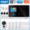 PGST 103 Smart Home Security Alarm System 4G2G GSM WiFi Burglar Alarm With 24 In Screen RFID PIR 14