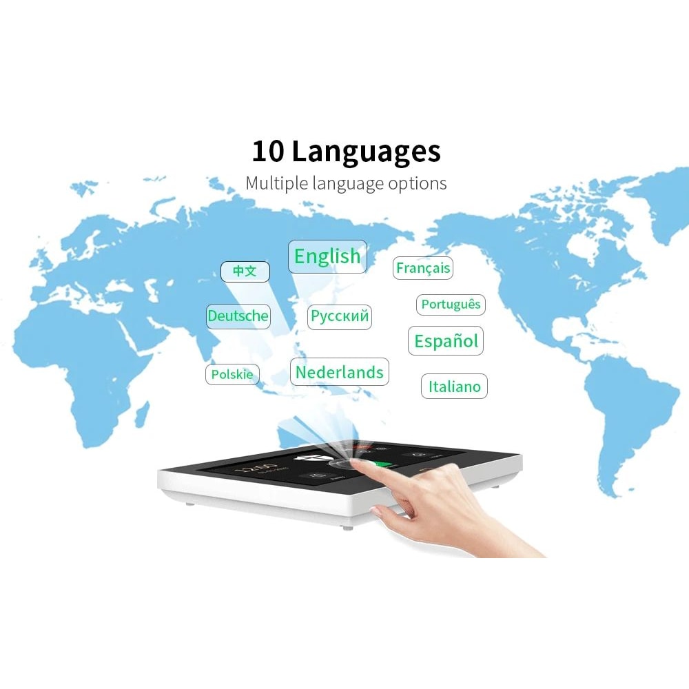 Staniot 7 Inches Smart Home Alarm System WiFi 4G Tuya Security Kit With 120dB Siren 5000mAh Batte 9