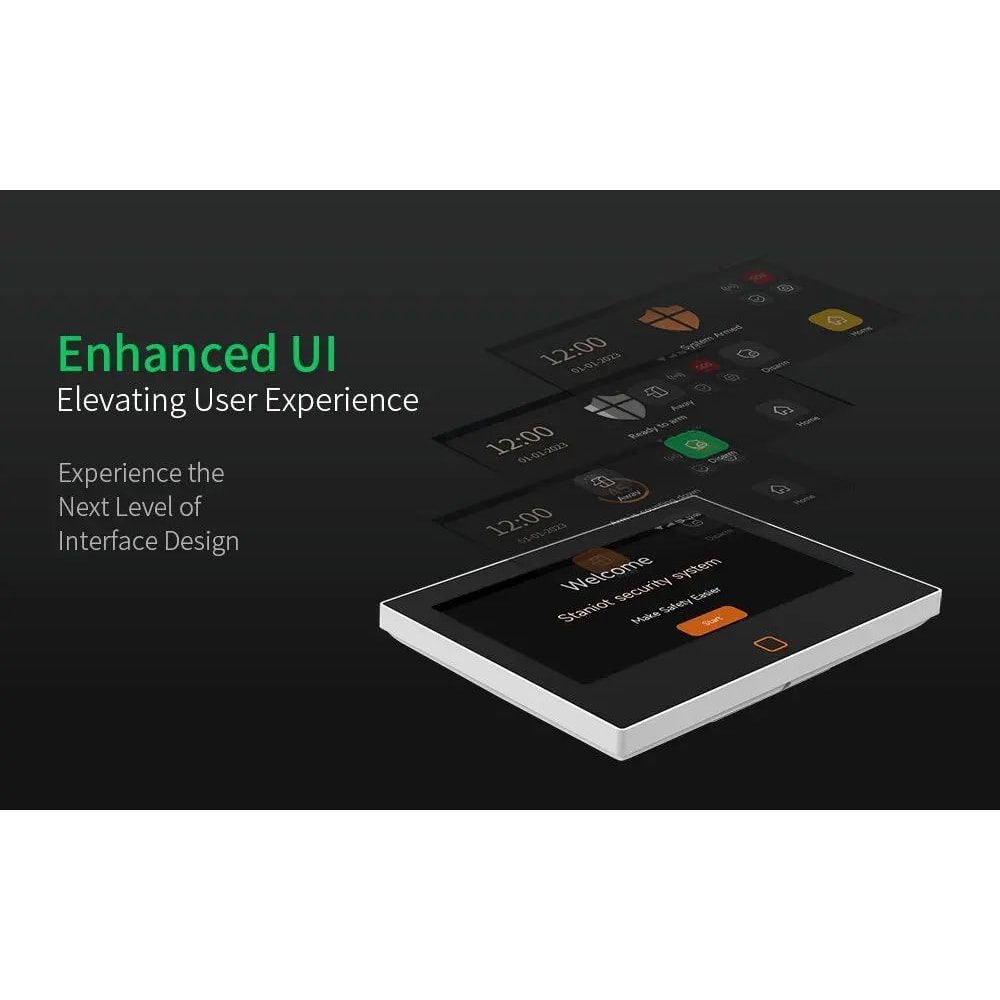 Staniot 7 Inches Smart Home Alarm System WiFi 4G Tuya Security Kit With 120dB Siren 5000mAh Batte 19