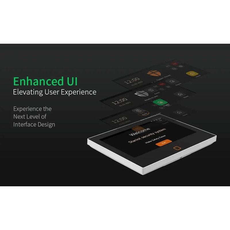 Staniot 7 Inches Smart Home Alarm System WiFi 4G Tuya Security Kit With 120dB Siren 5000mAh Batte 19